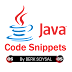 Useful Java Code Snippets 6 - A Screen Capture Program in Java